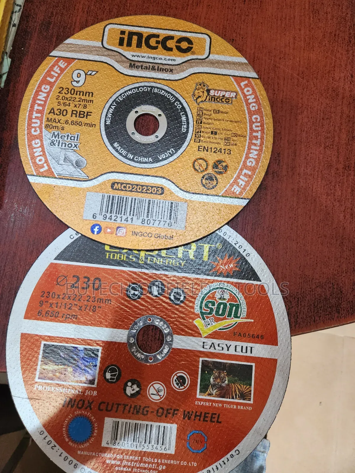 9-Inch Cutting Disc for Metal and Stainless Steel