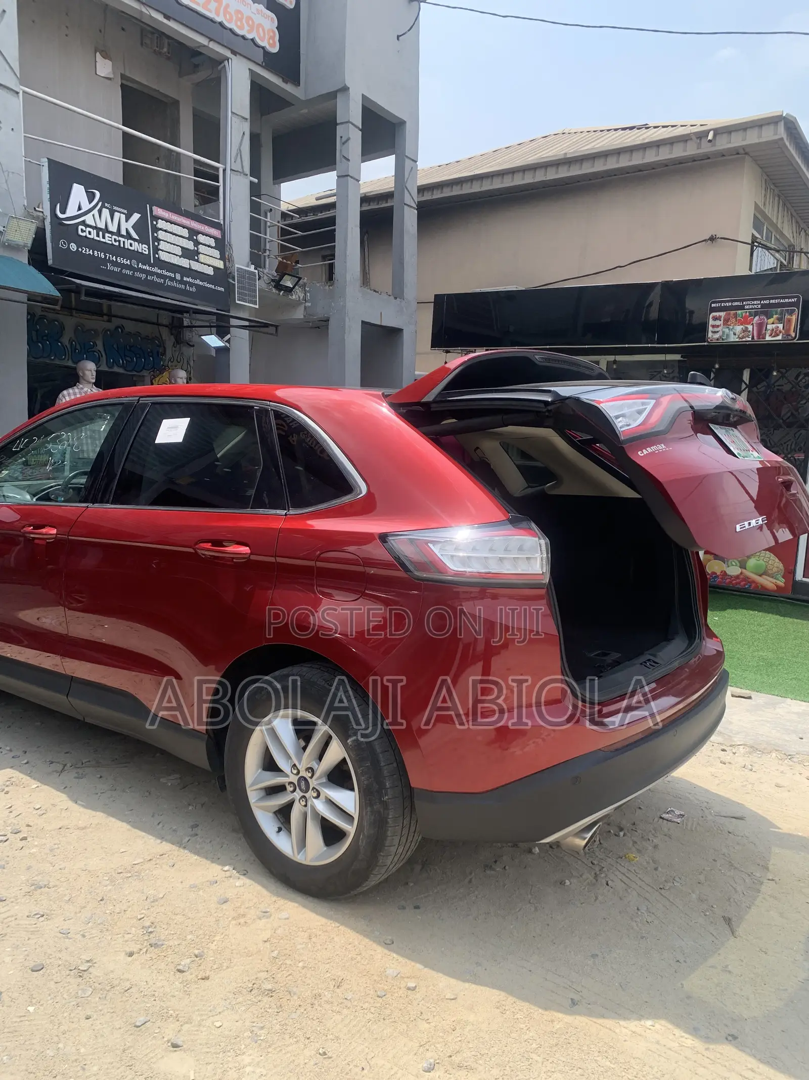 Ford Edge 2016 Red