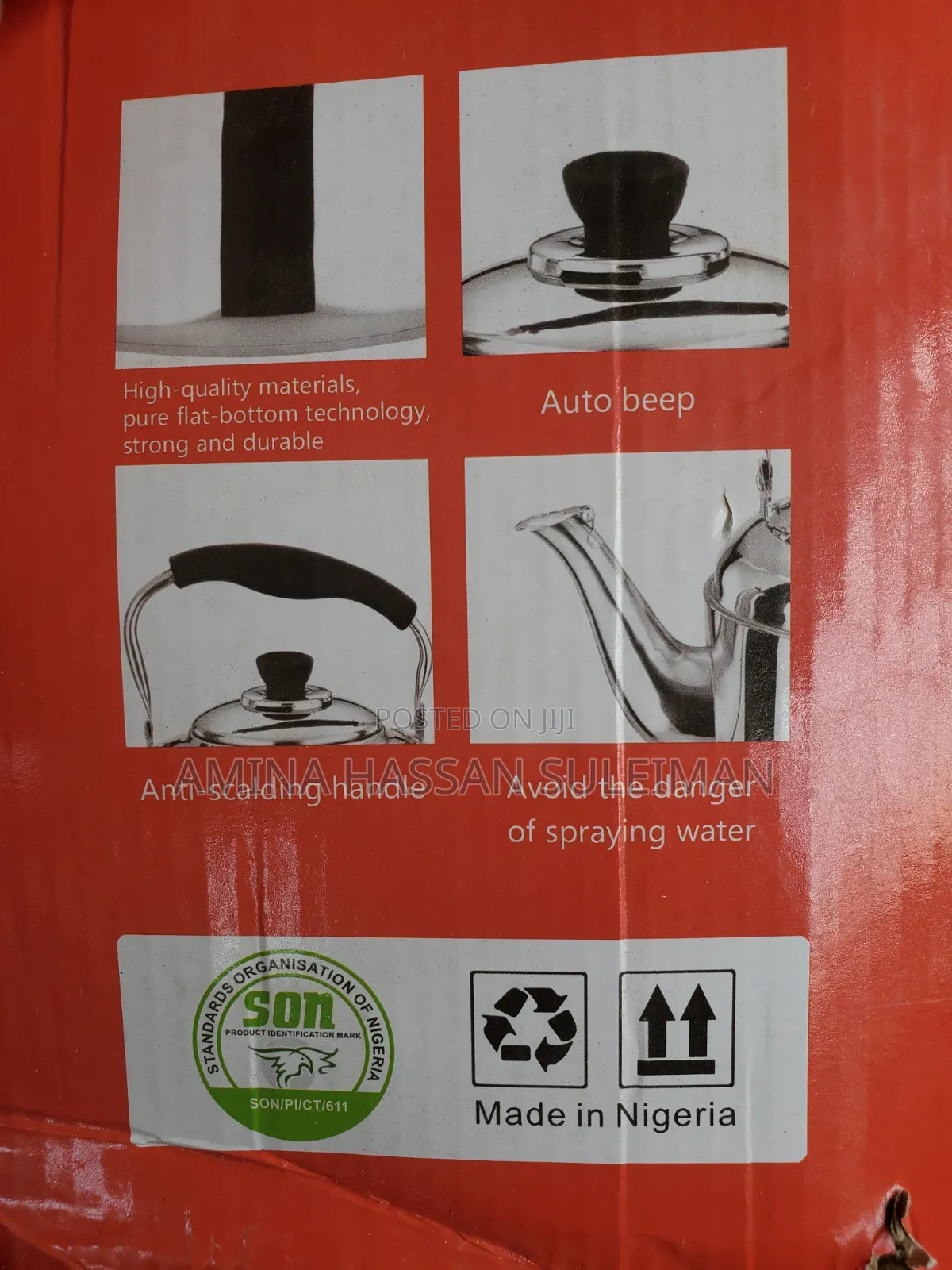 Stainless Steel Whistling Kettle