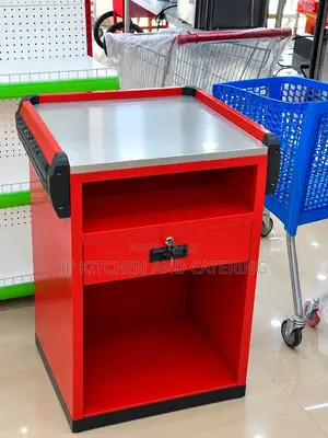 Supermarket Cashier Counter / Checkout Desk