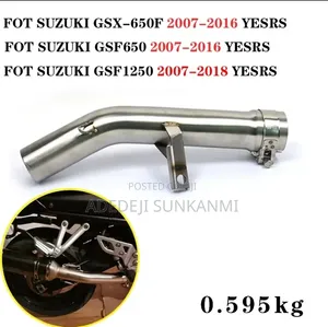 Motorcycle Exhaust System Modify for Suzuki GSX650F, GSF650, 1250