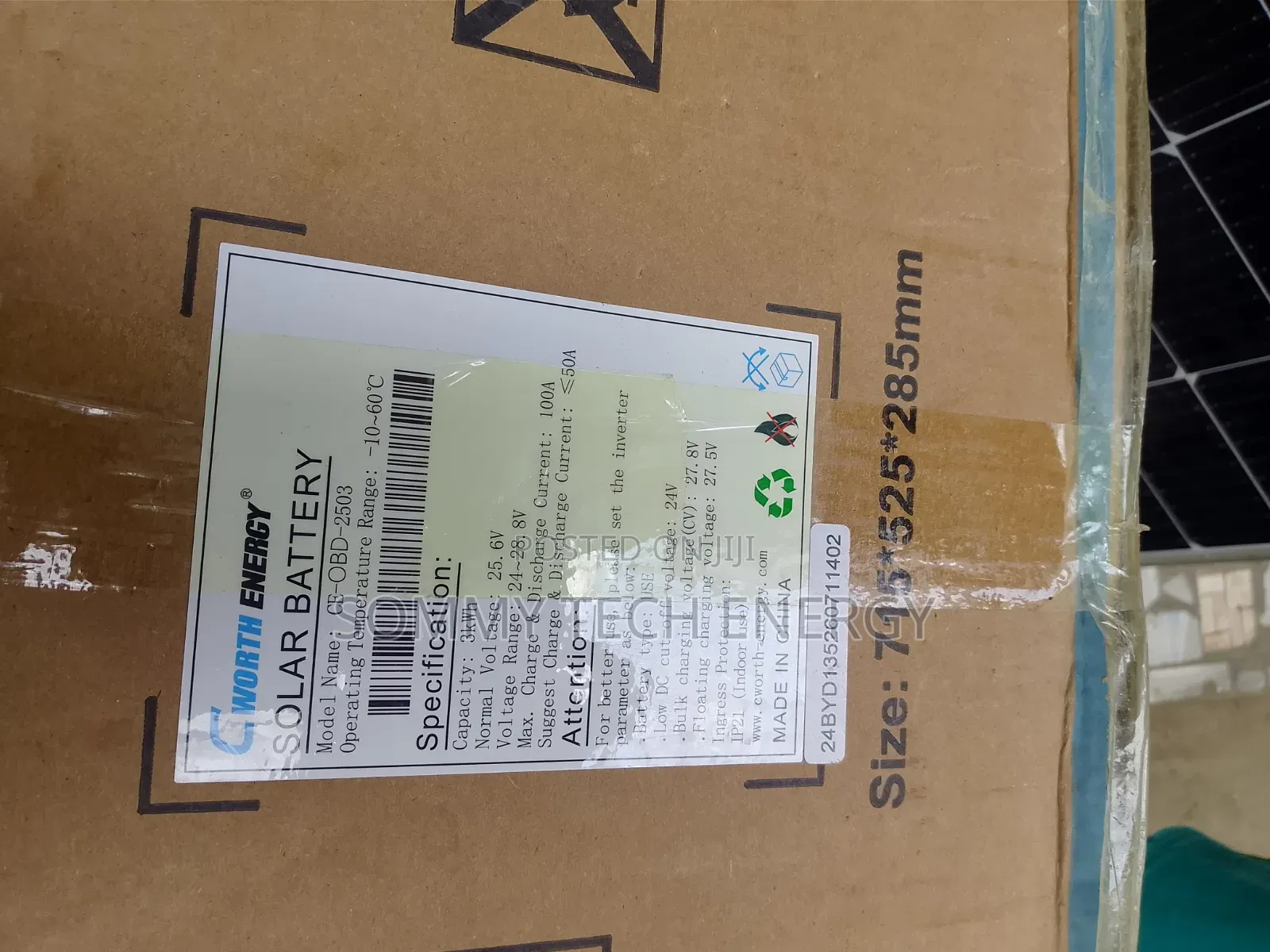 5kwh_24v Cworth Luthiun Ion Battery