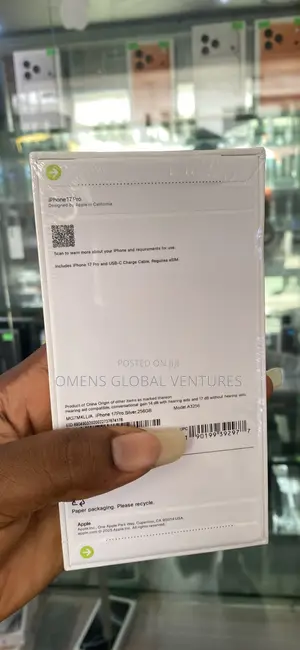 New Apple iPhone 17 Pro 256 GB White