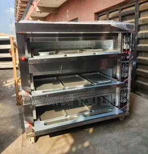 9 Trays Gas Oven 3 Decks