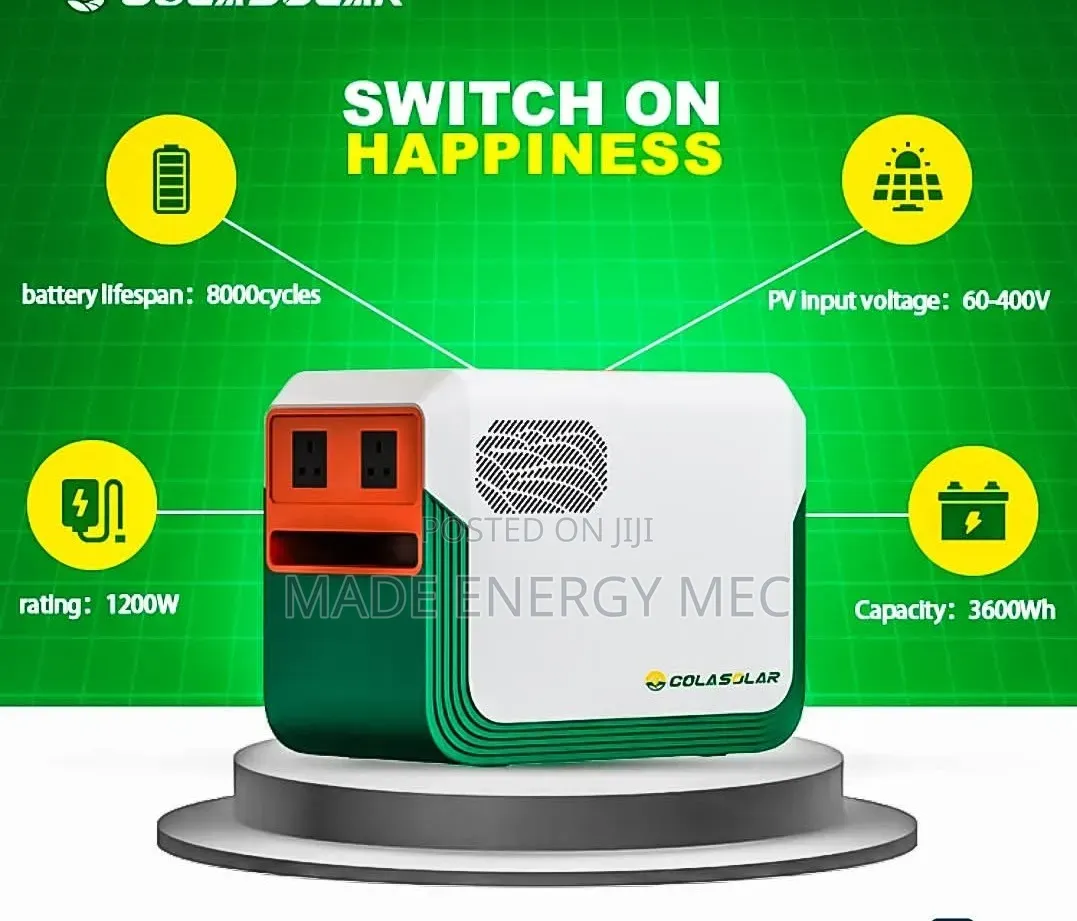 Cola3600 Solar Generator