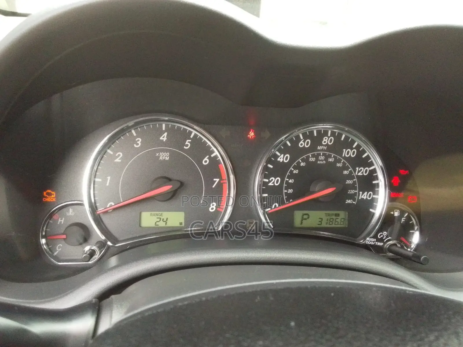 Toyota Corolla 2012 Red
