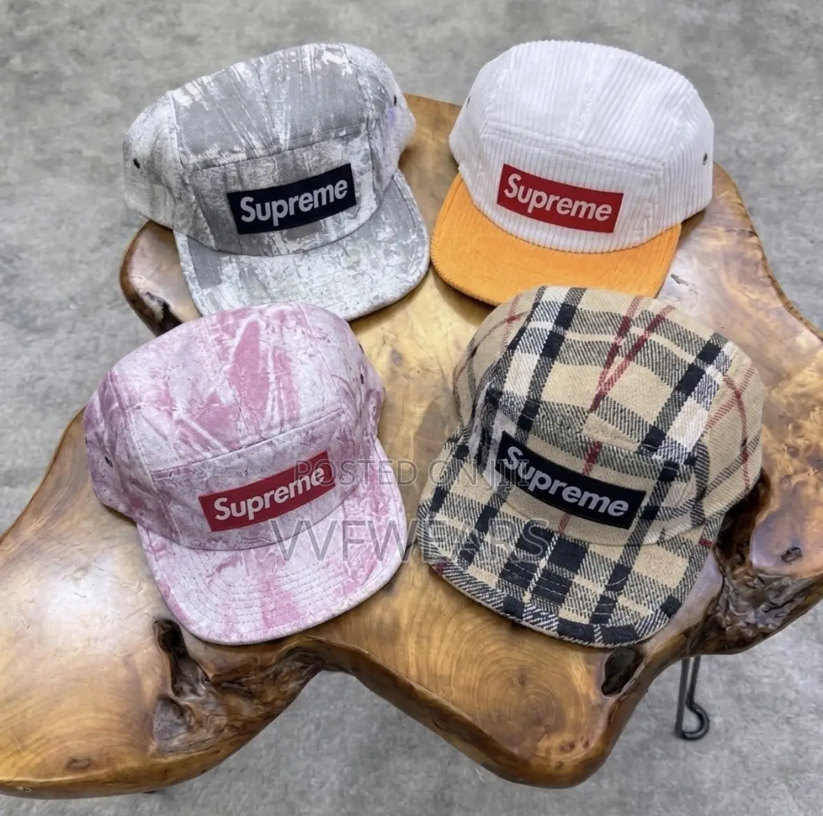 Green Supreme 5 Panel Cap