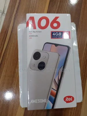 New Itel A06 32 GB Black