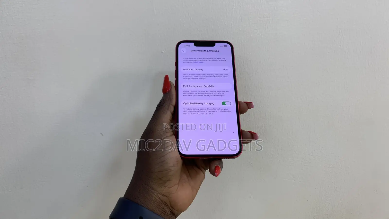 Apple iPhone 13 256 GB Red