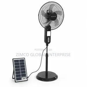 Eagleprime Solar and Electric Standing Fan