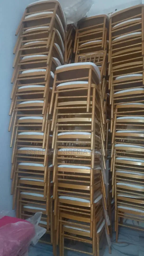 Banquet Chair Gold Color