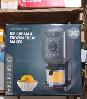 Ambiano Ice Cream & Frozen Treat Maker - 10 Presets, Brand New