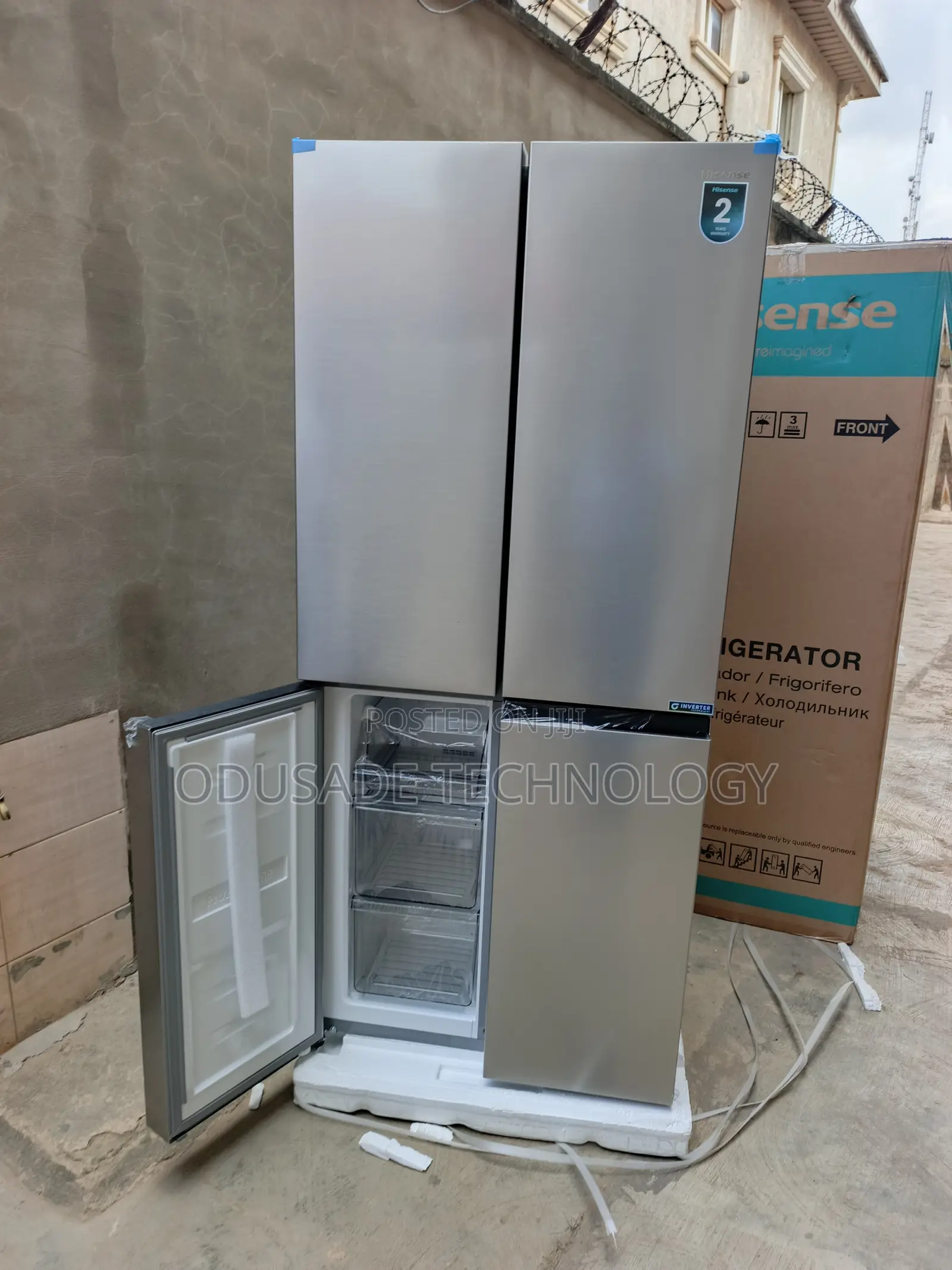 Hisense REF54WC 392L Inverter Home Kitchen Refrigerator