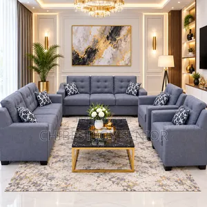 Simple 7 Seater Sofa