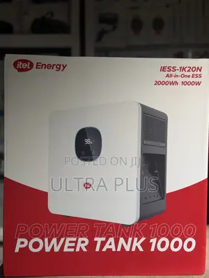 Itel Power Tank 1000w 2000wh 628,000mah (IESS-1K20N)