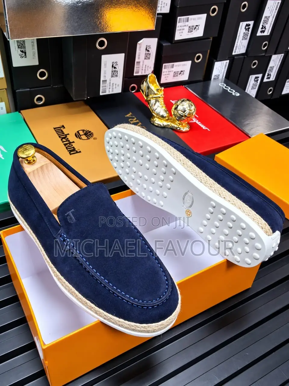Men’s Suede Casual Slip-on Loafers,