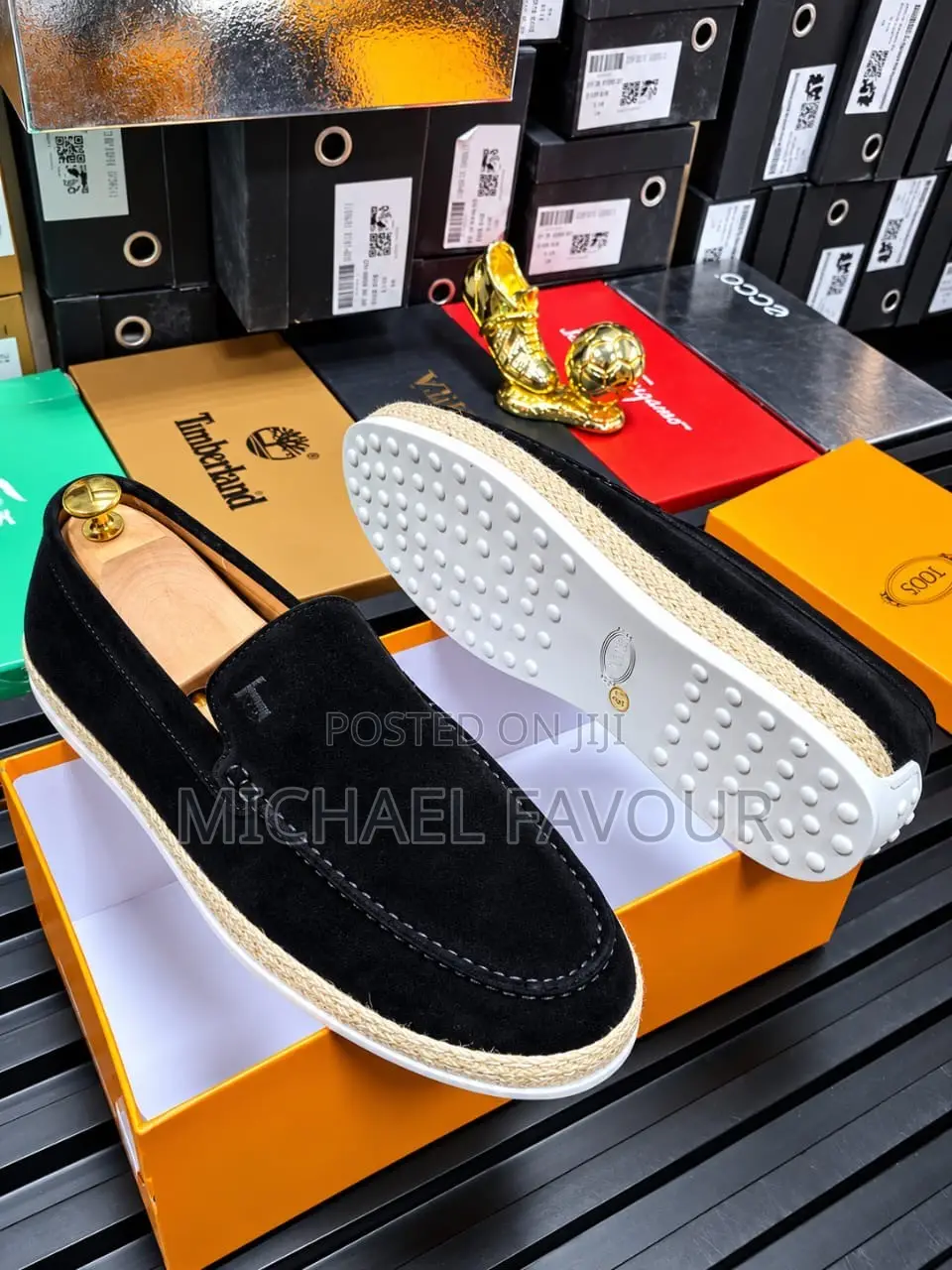 Men’s Suede Casual Slip-on Loafers,