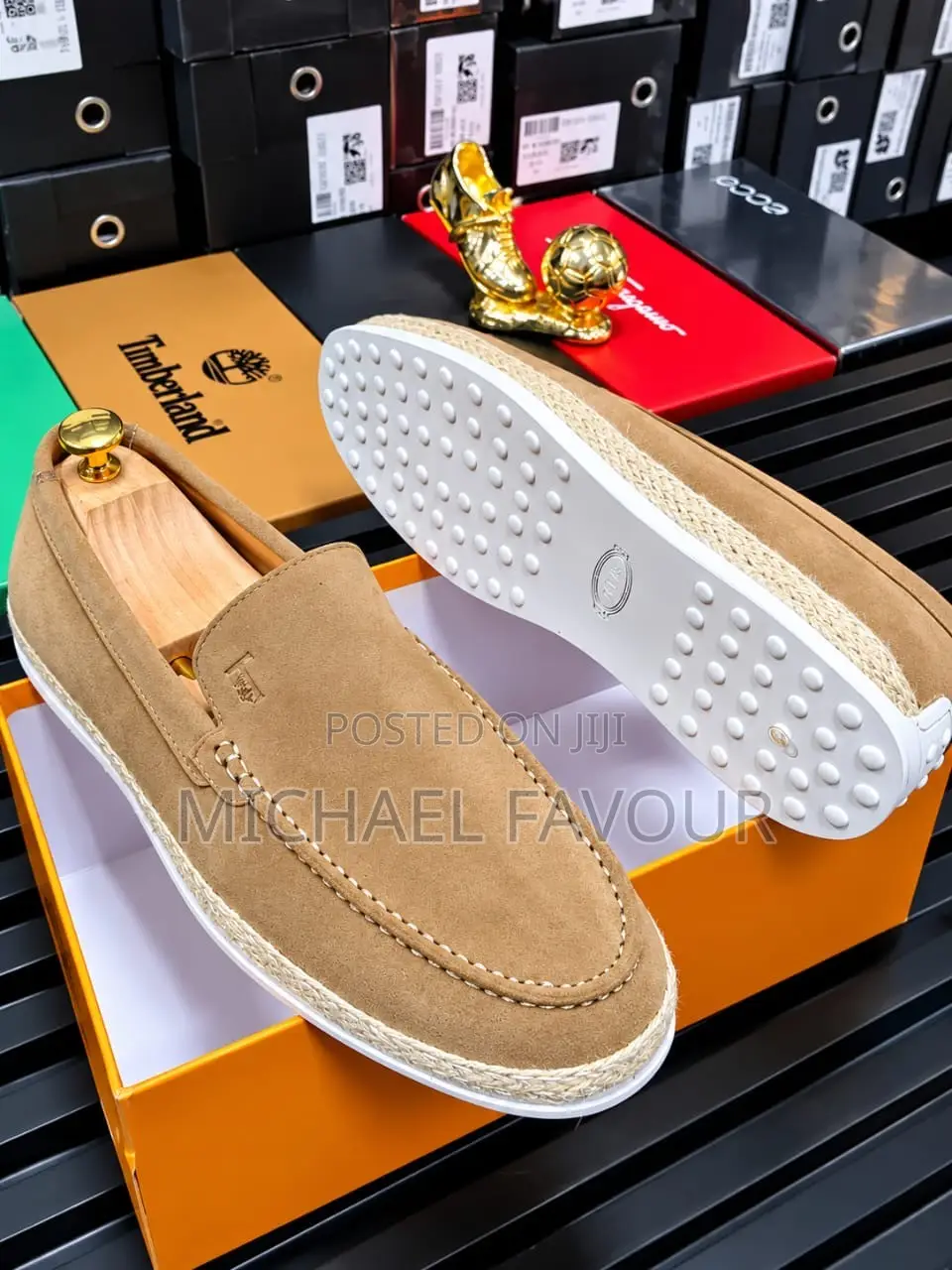 Men’s Suede Casual Slip-on Loafers,