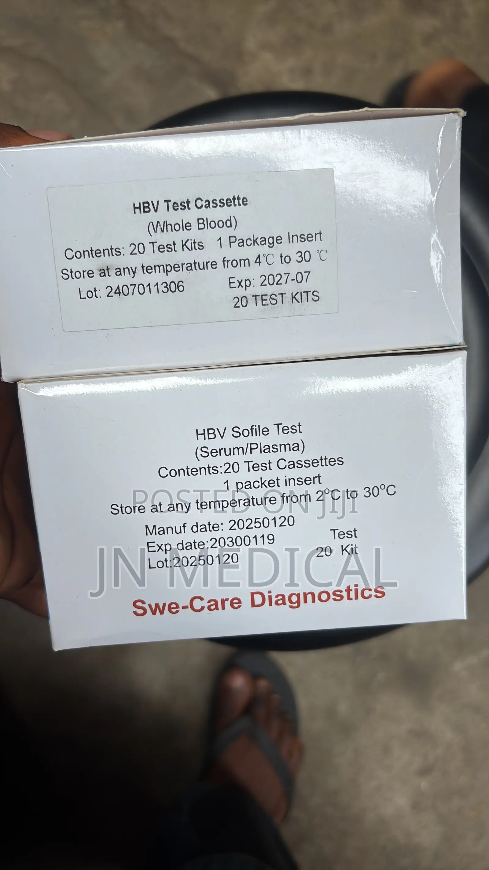 HBV - HEPATITIS PANEL TEST (5 in 1)