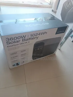 Ecoflow Delta 3 1.8kVa (1kWh) Solar Generator Power Station