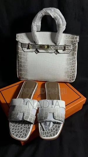 Combo Bag & Slippers