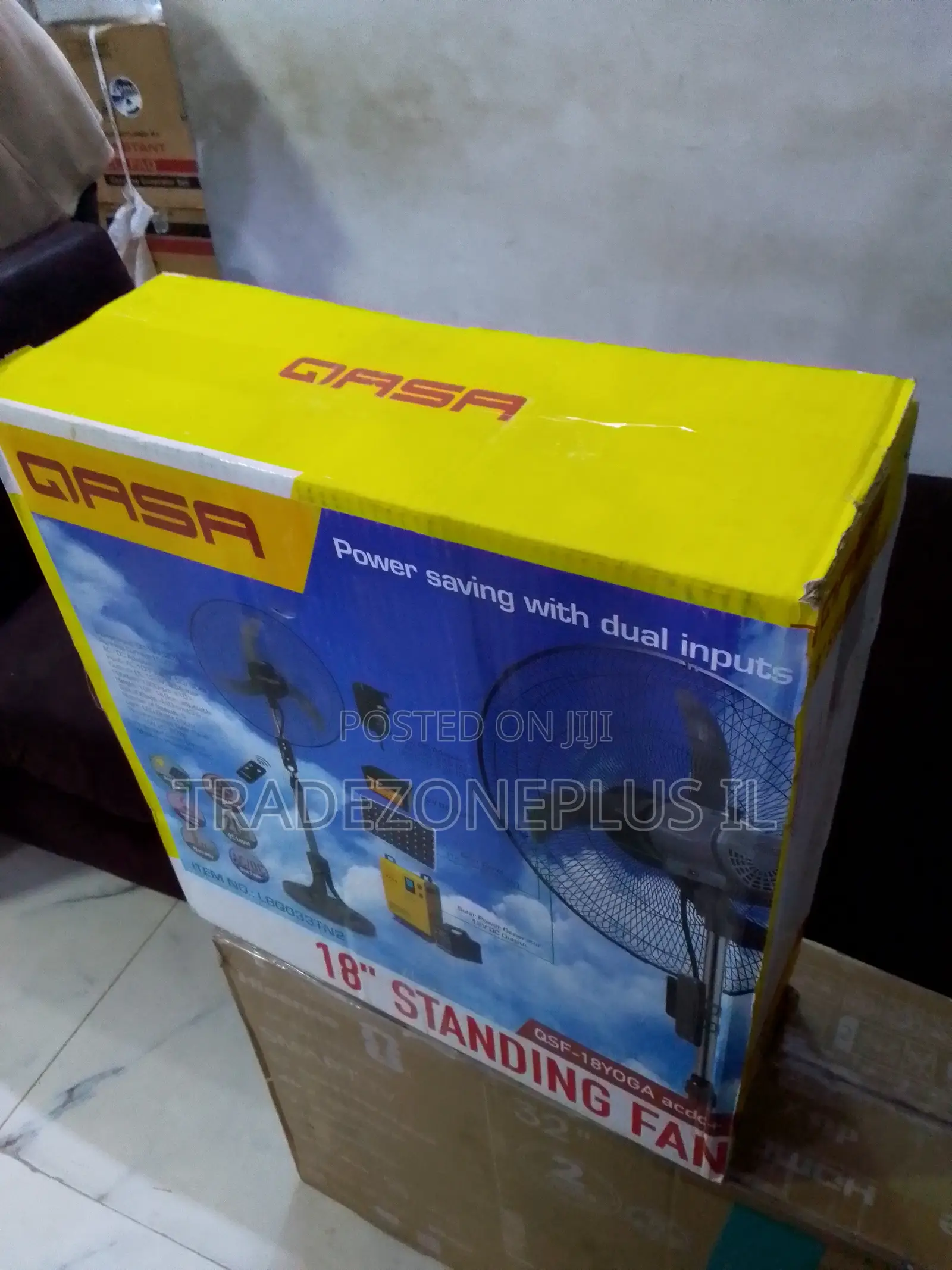 Practical Home Appliance Qasa 18in AC/DC Fan