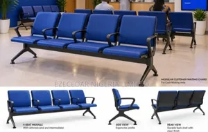 High Quality Airport Chair by 4 Seaters