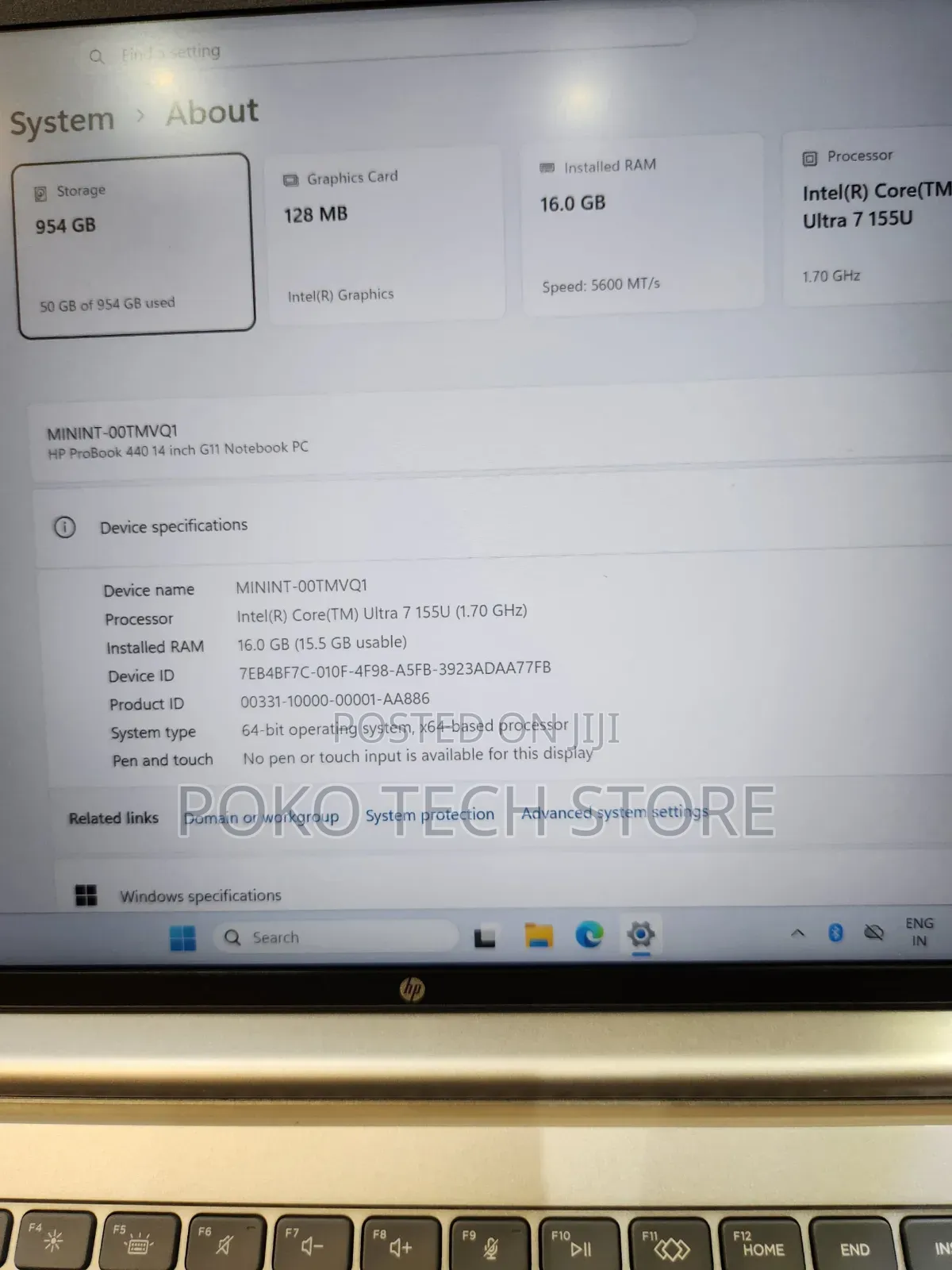 New Laptop HP 16GB Intel Core Ultra 7 HDD+SSD 1T