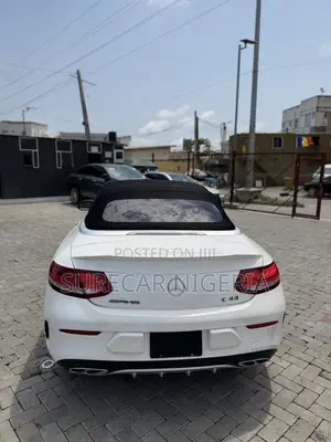 Mercedes-Benz C43 4Matic Cabriolet AWD (3.0L V6 9AM) 2017 White
