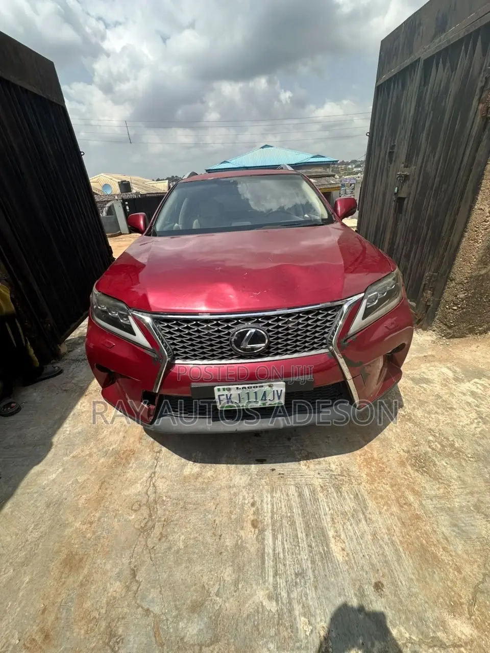 Lexus RX 2010 Red
