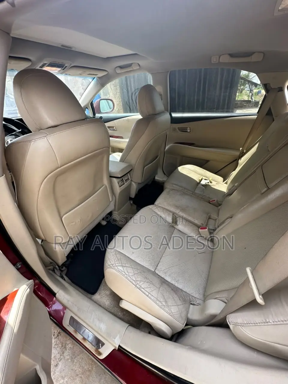 Lexus RX 2010 Red