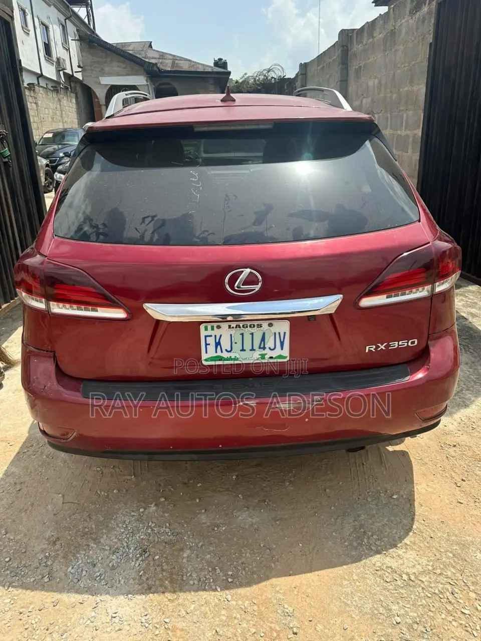 Lexus RX 2010 Red