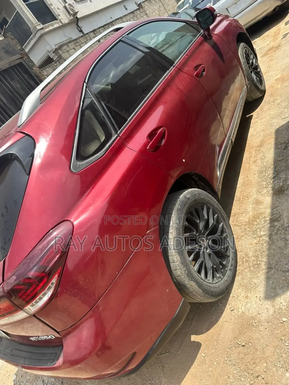 Lexus RX 2010 Red