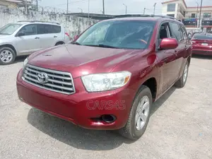 Toyota Highlander 2008 Red