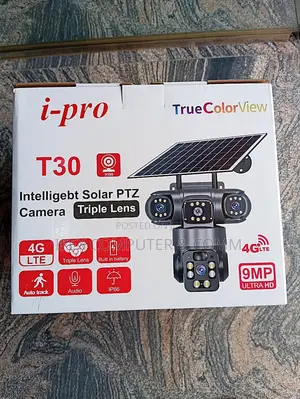 V380 3Lens Solar Camera