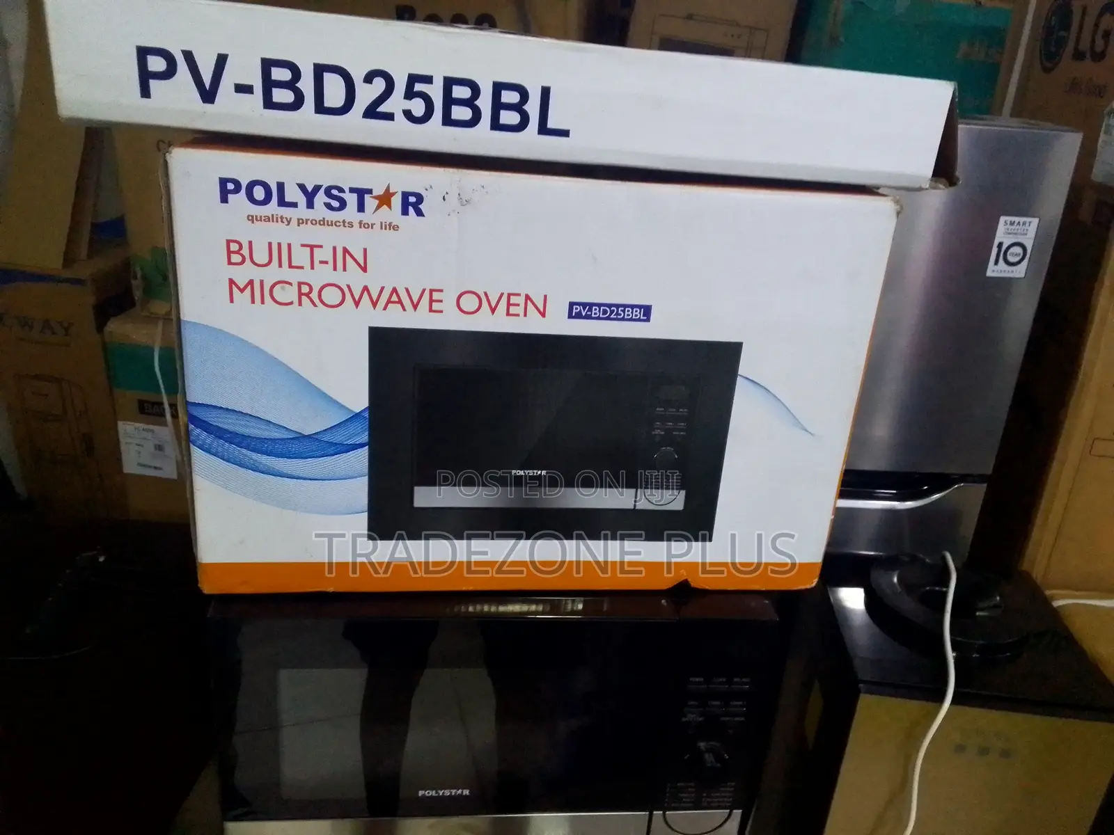 Polystar Built-in 25L Microwave for Modern Home Interiors