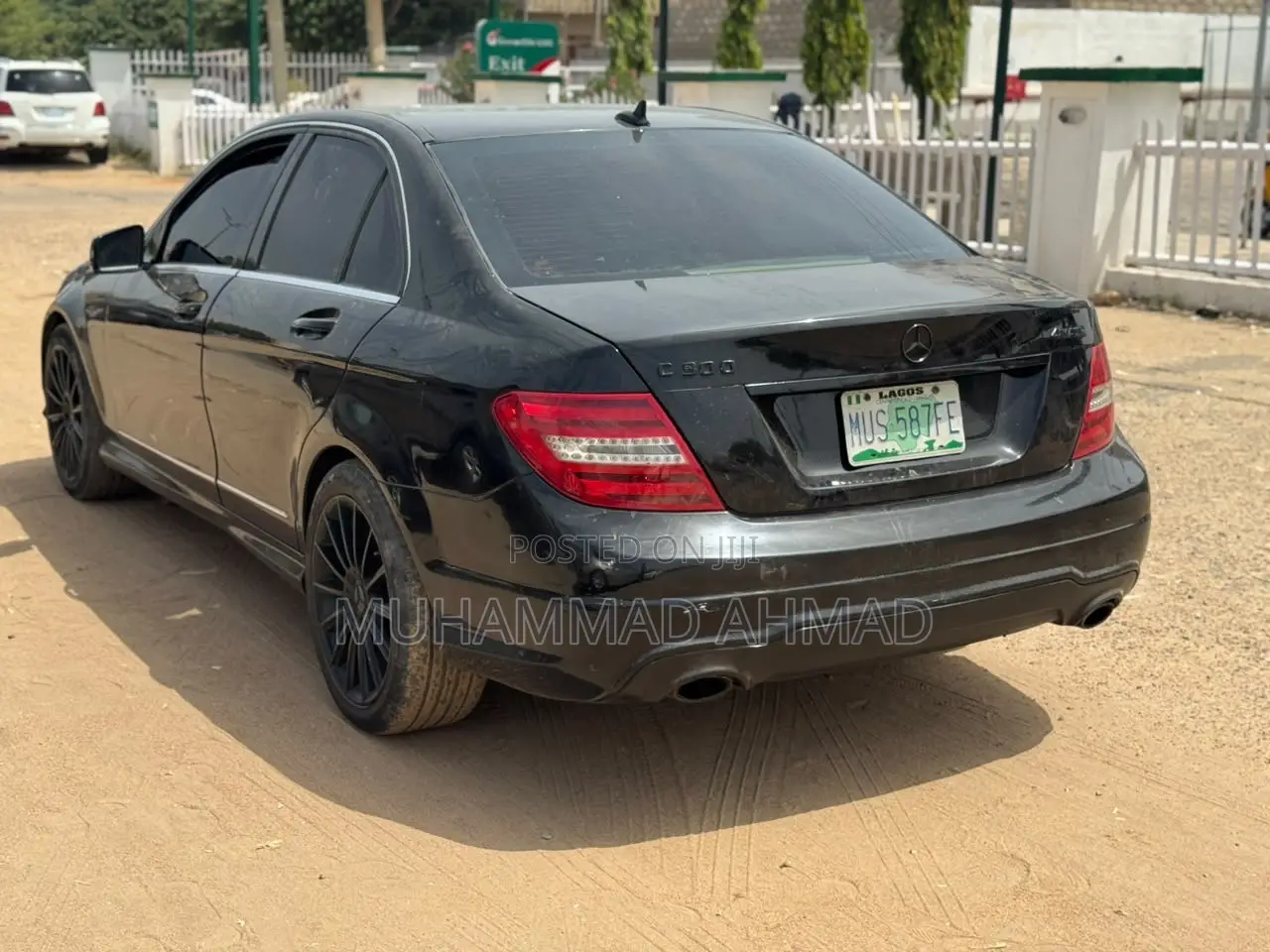 Mercedes-Benz C300 2012 Black