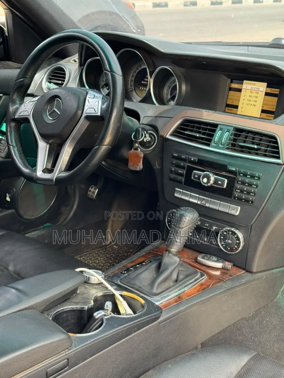Mercedes-Benz C300 2012 Black