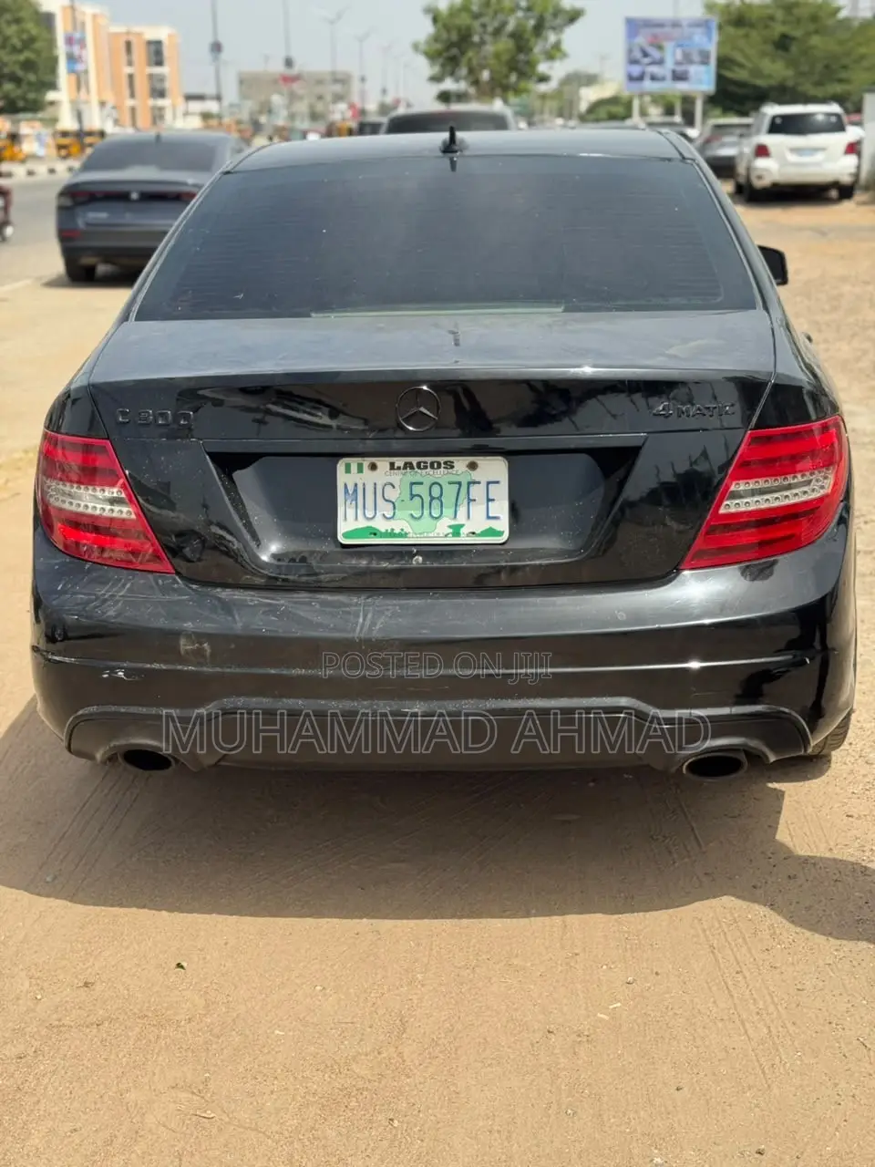 Mercedes-Benz C300 2012 Black