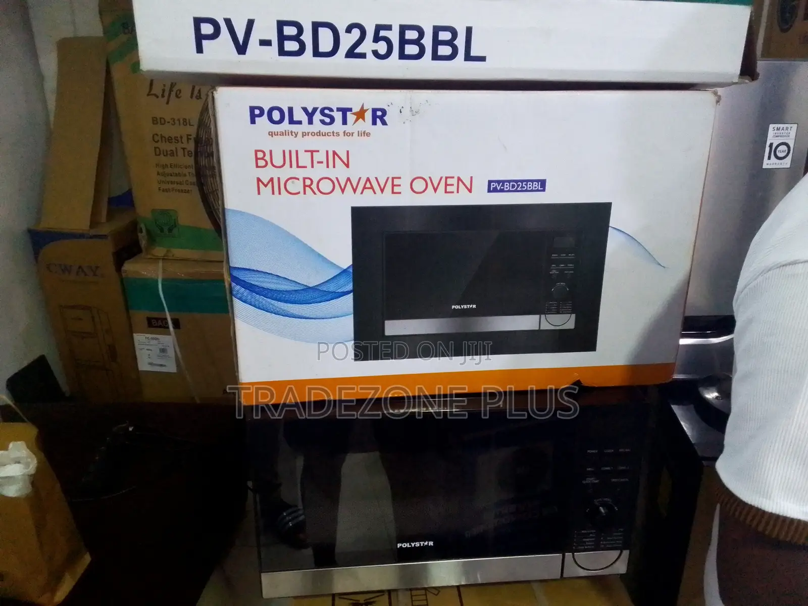 Polystar 25-Litre Built-in Microwave for Everyday Meal Preparation