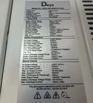 12kva Deye Hybrid Inverter