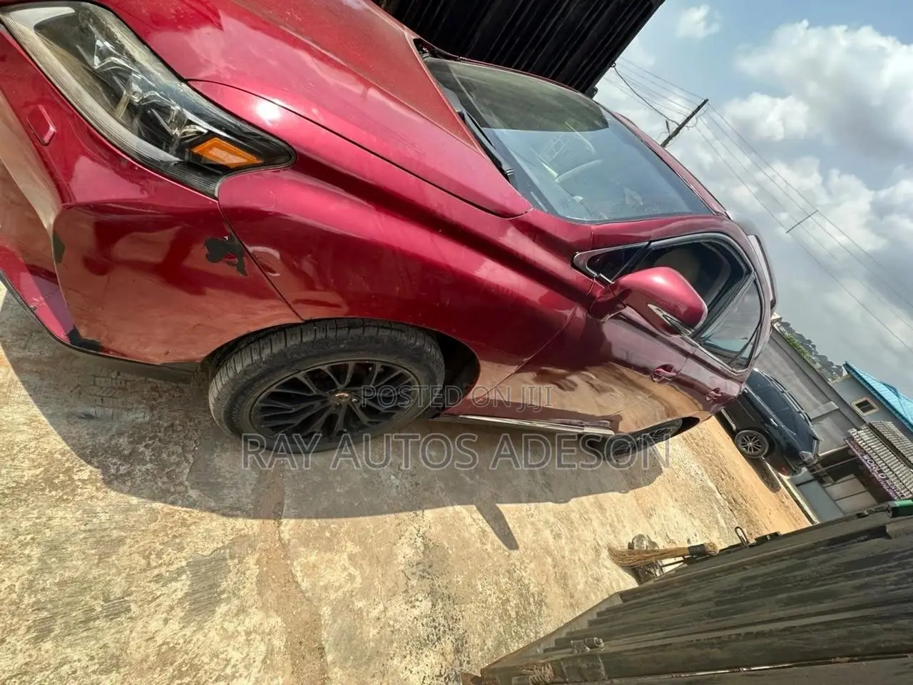 Lexus RX 2010 Red