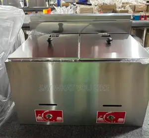 Double Tank Stainless Steel Deep Fryer