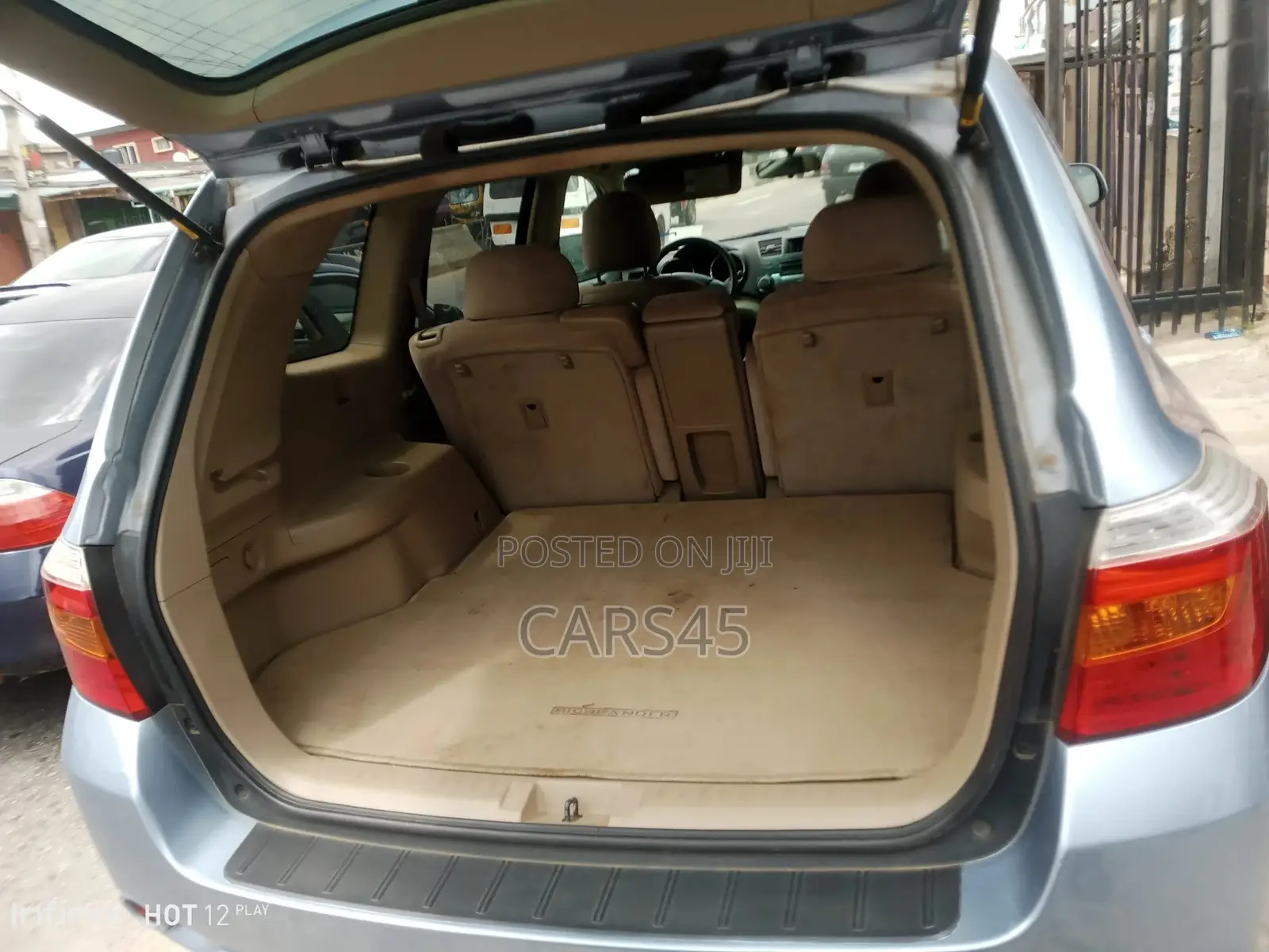 Toyota Highlander 2008 Blue