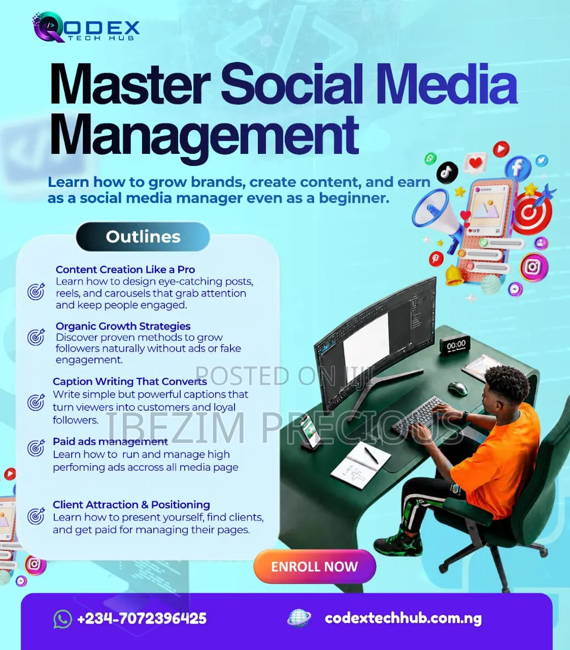 Comprehensive Social Media Management & Digital Marketing Masterclass