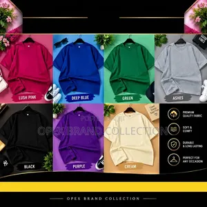High Quality 600grams Plain Round Neck Polo