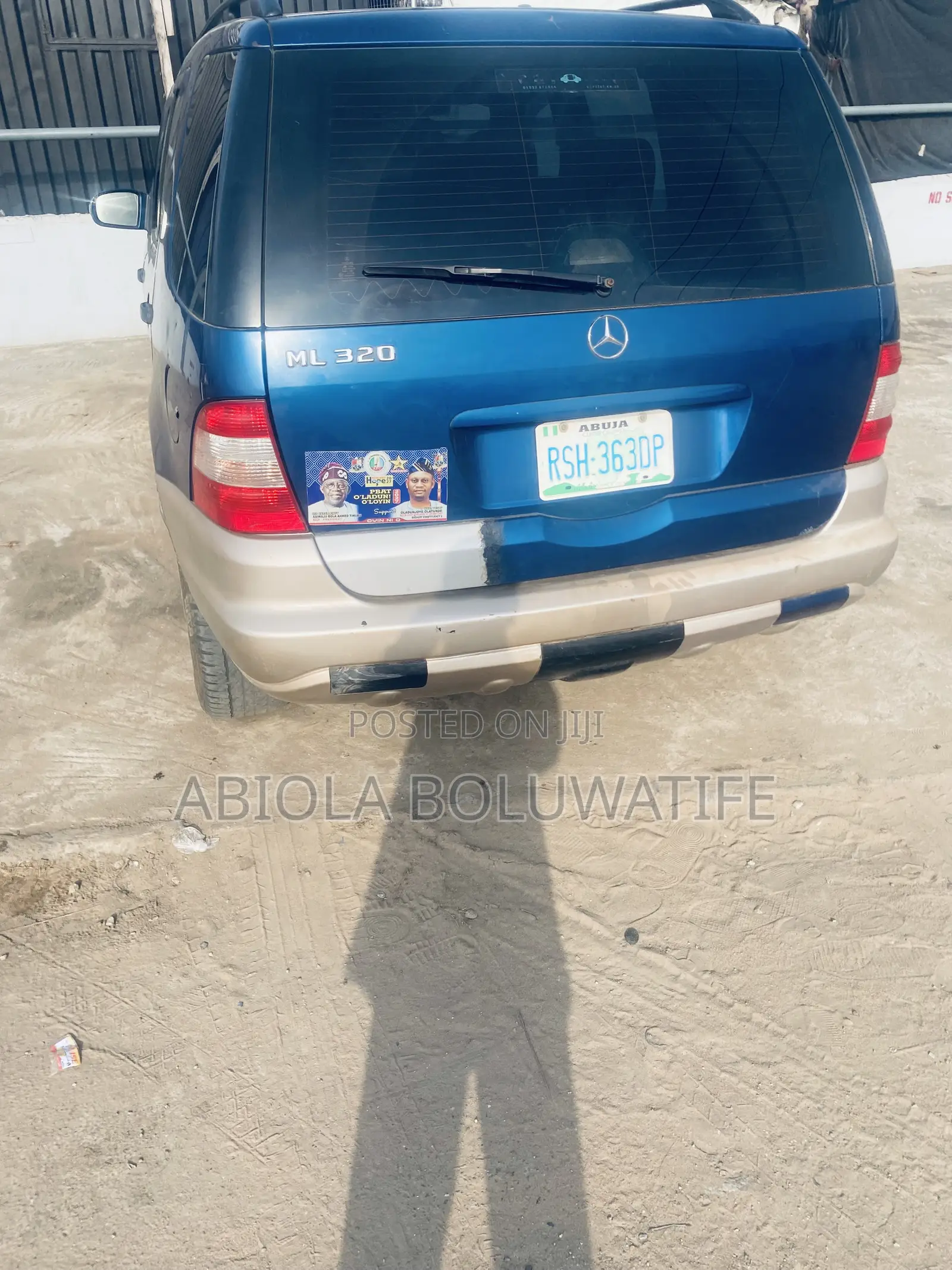 Mercedes-Benz M Class 2005 Blue