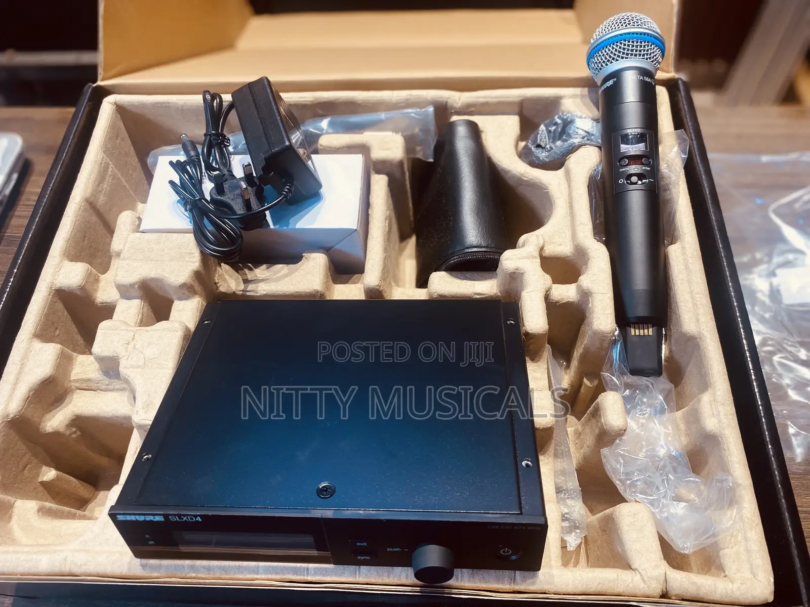 SLX-D Shure Wireless Microphone System Ufh