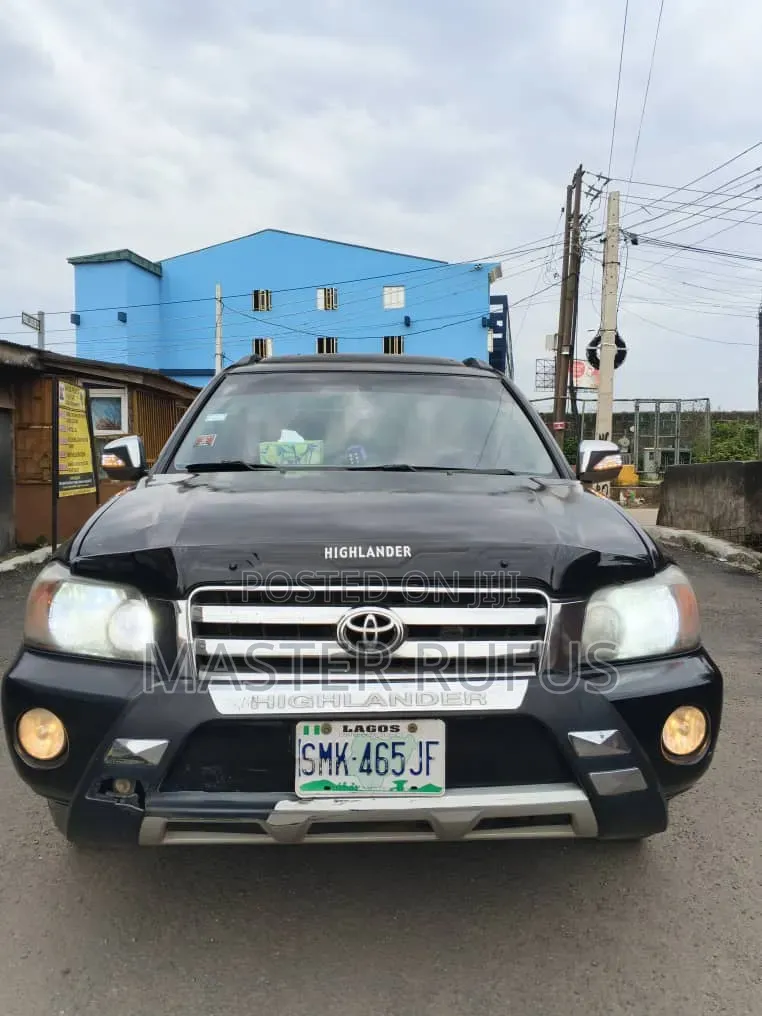 Toyota Highlander 2004 Black