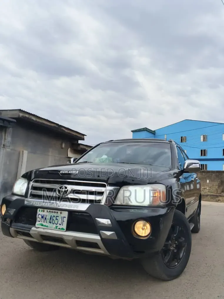 Toyota Highlander 2004 Black
